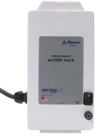 Warner Linear Wired Battery SBC-24V-BP5 -  Part# 143007